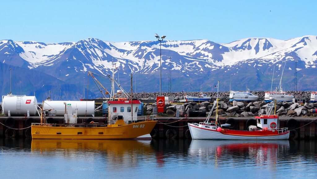 Fiskibátar á Húsavík.