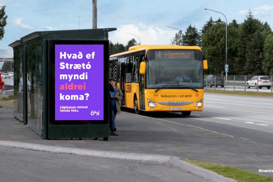Hvað ef strætó myndi aldrei koma? Lögfestum réttindi fatlaðs fólks