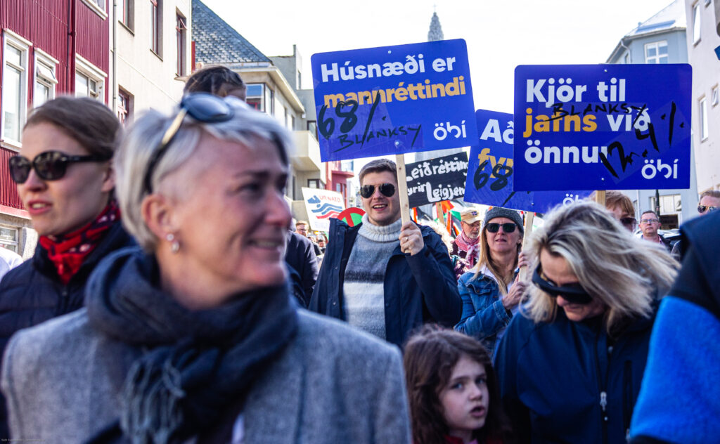 Kröfuganga ÖBÍ 1. maí