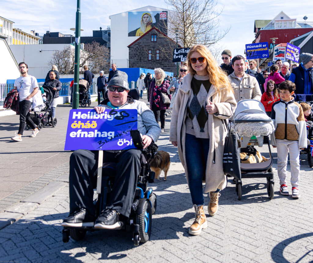 Kröfuganga ÖBÍ 1. maí