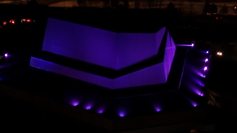 Borgarleikhúsið Loftmynd af Borgarleikhúsinu