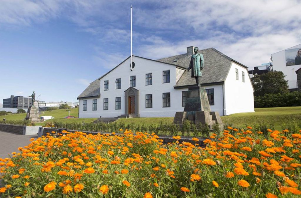 Stjórnarráðshúsið við Lækjargötu.