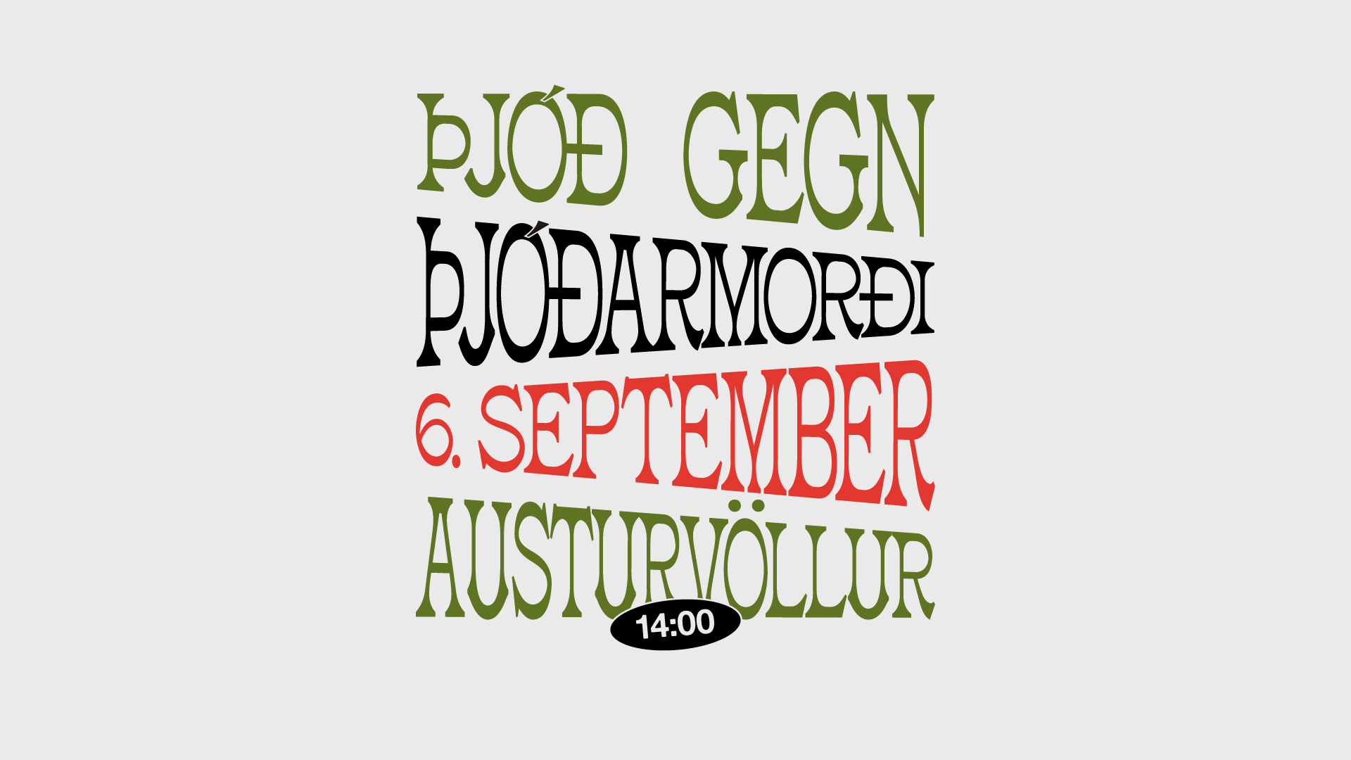 Þjóð gegn þjóðarmorði - 6. september á Austurvelli