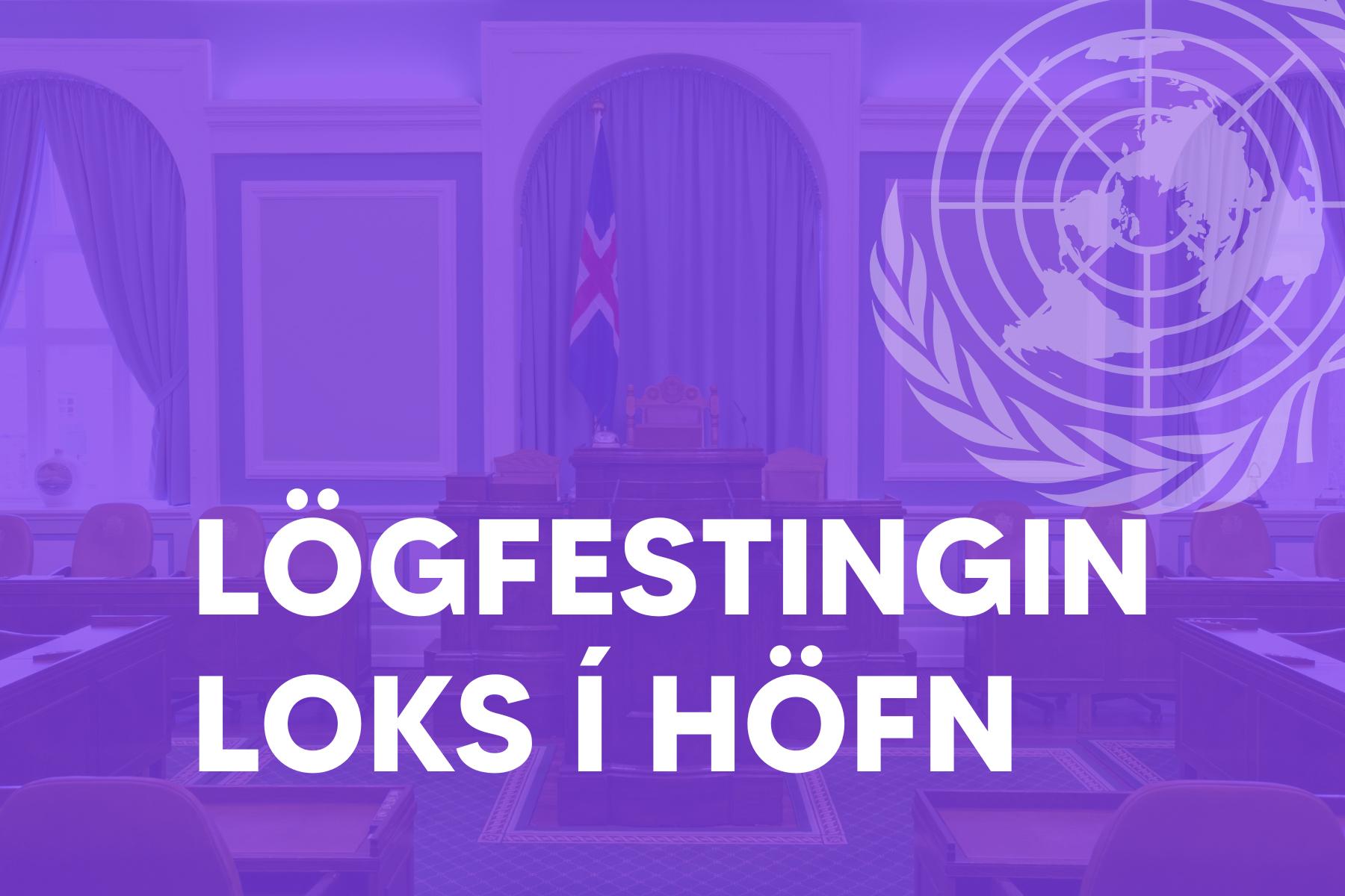 Sögulegur áfangi fyrir íslenskt samfélag