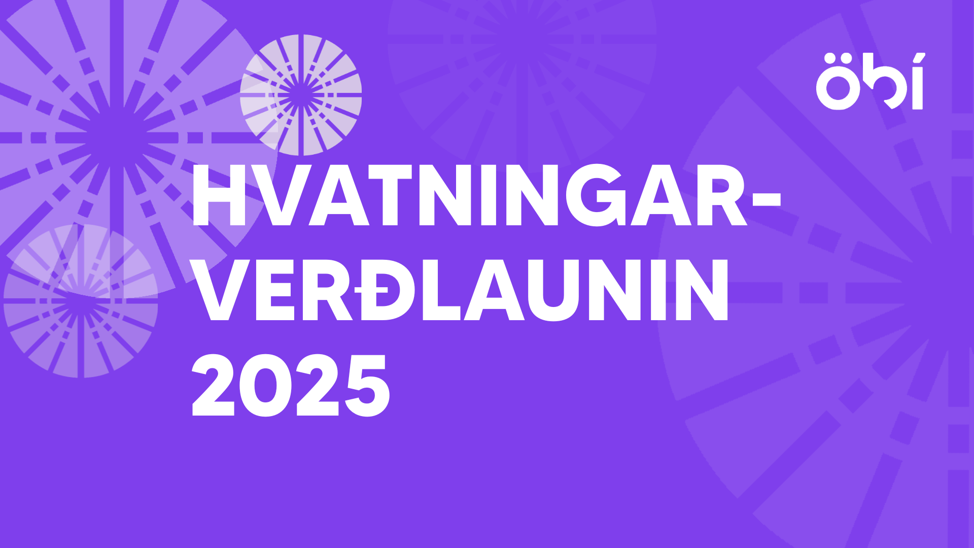 Upptaka: Hvatningarverðlaun ÖBÍ 2025