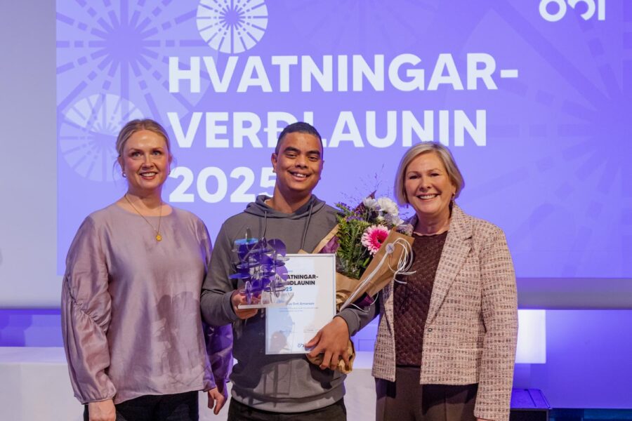 Alma Ýr Ingólfsdóttir, Magnús Orri Arnarson og Halla Tómasdóttir.