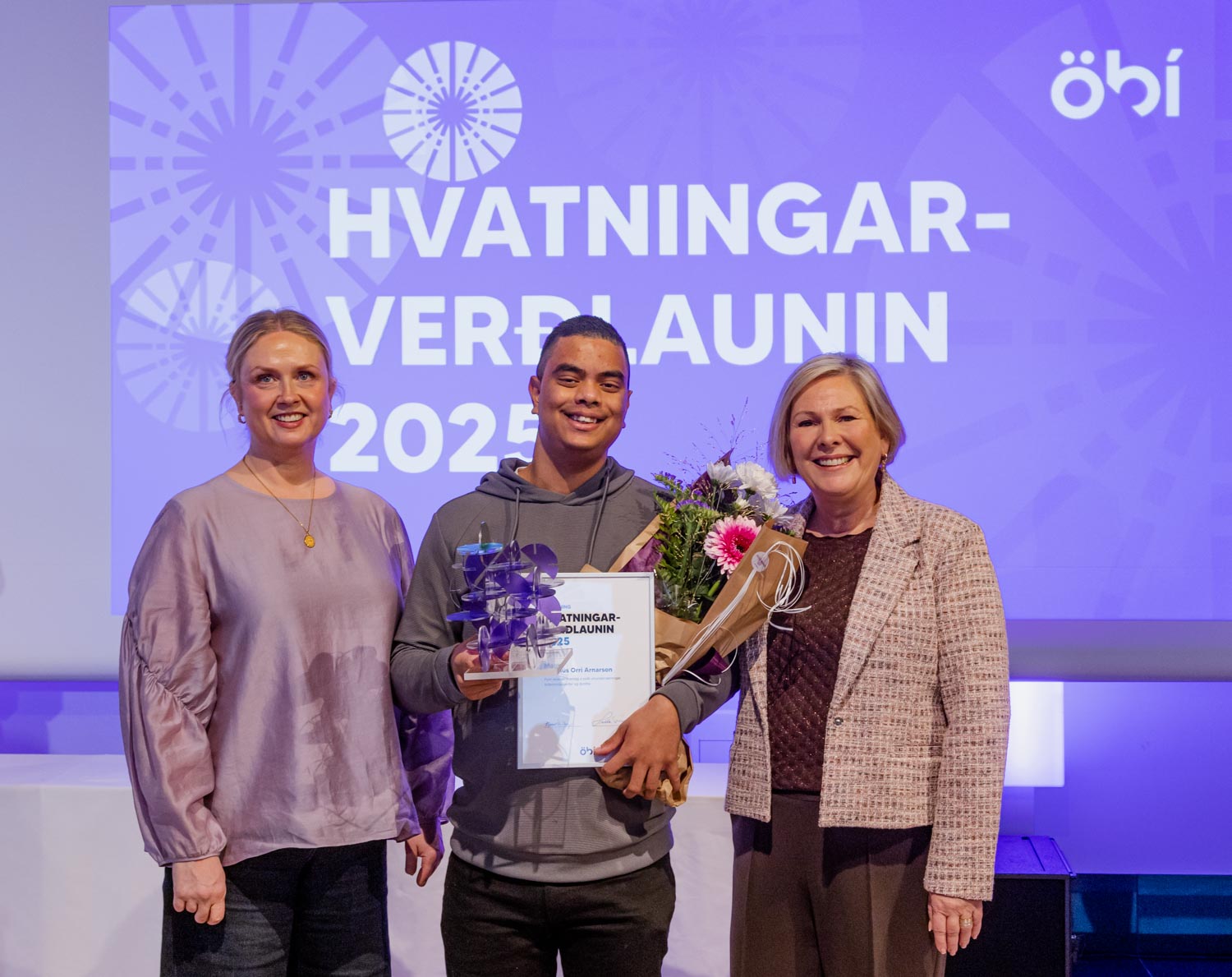 Magnús Orri fær Hvatningarverðlaun ÖBÍ 2025