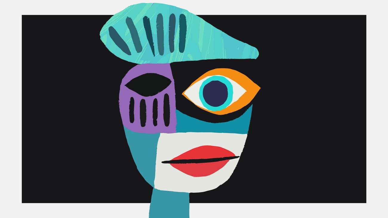 Abstrakt mynd frá Listahátið í Reykavík