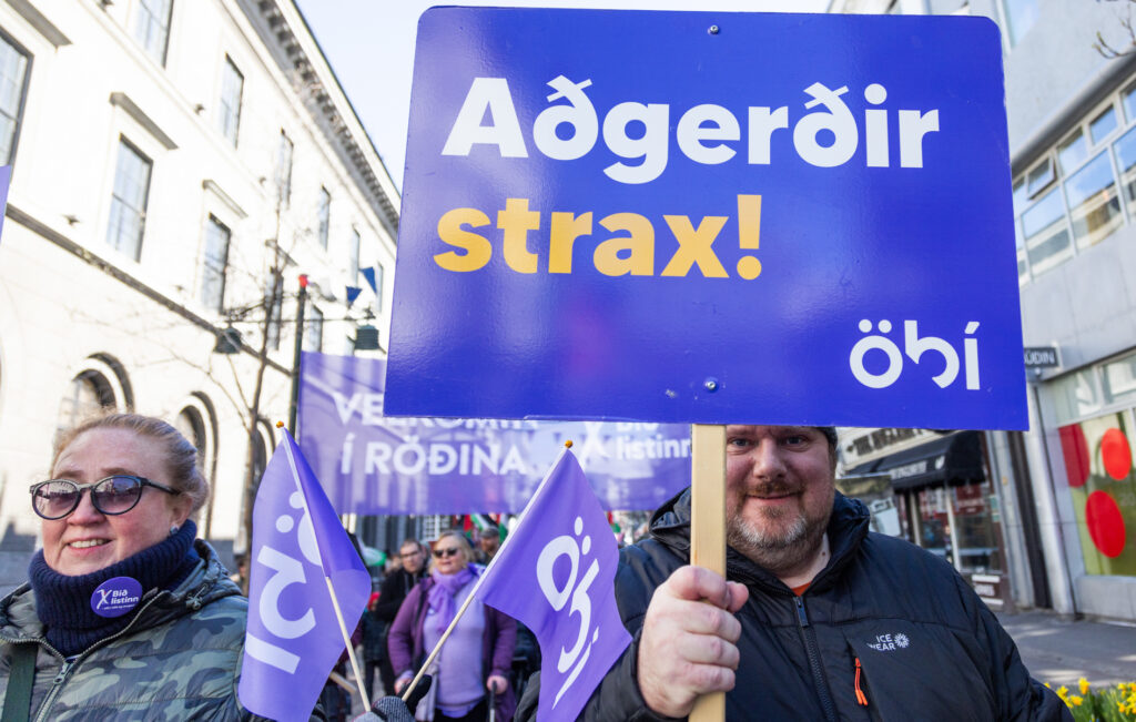Réttindaganga ÖBÍ 1. maí